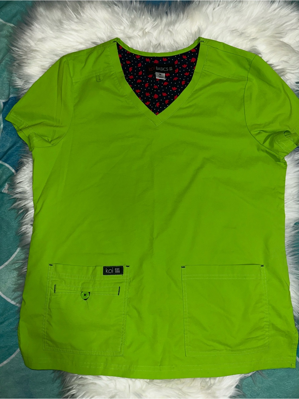 Koi Basics Medium Scrub top